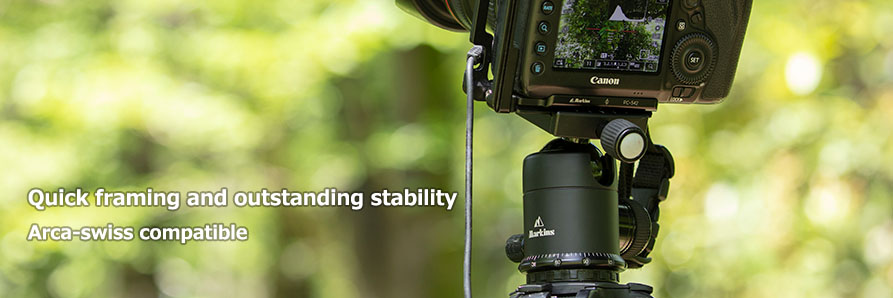 Markins Ballhead Arca-Swiss compatible