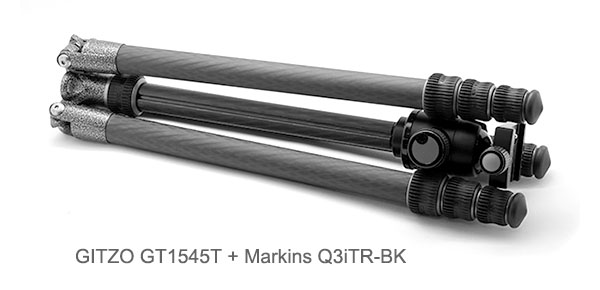 GITZO GT1545T + Markins Q3iTR-BK