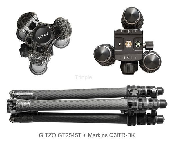 GITZO GT2545T + Markins Q3iTR-BK