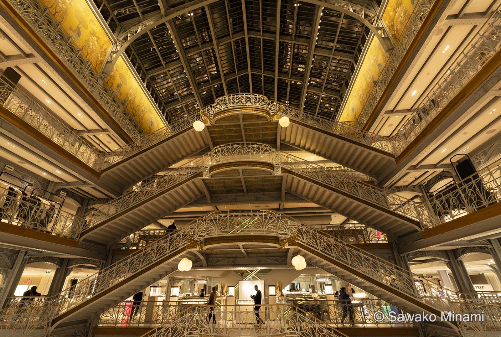 Paris department stores