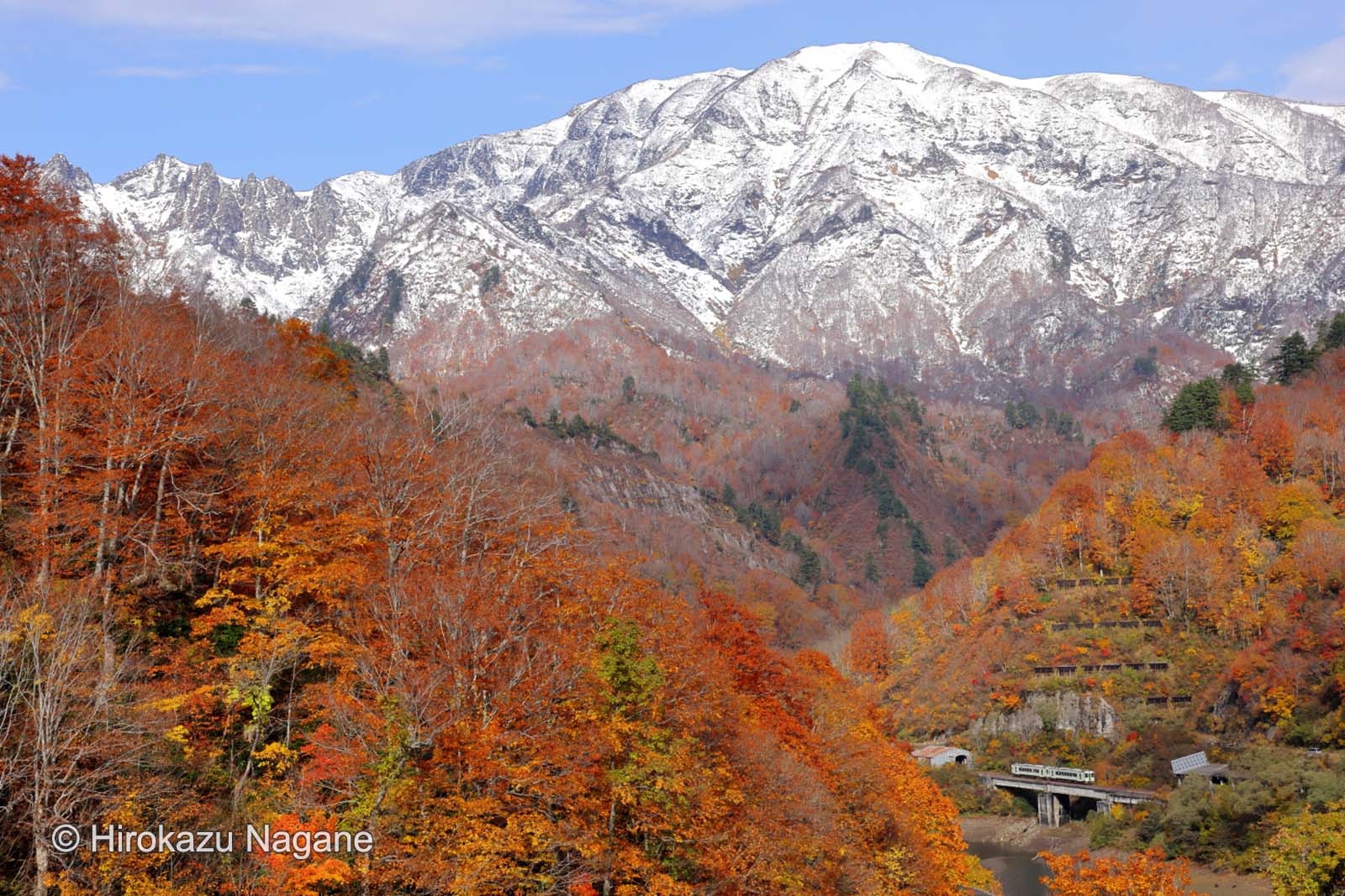 Railway photographer Hirokazu Nagane