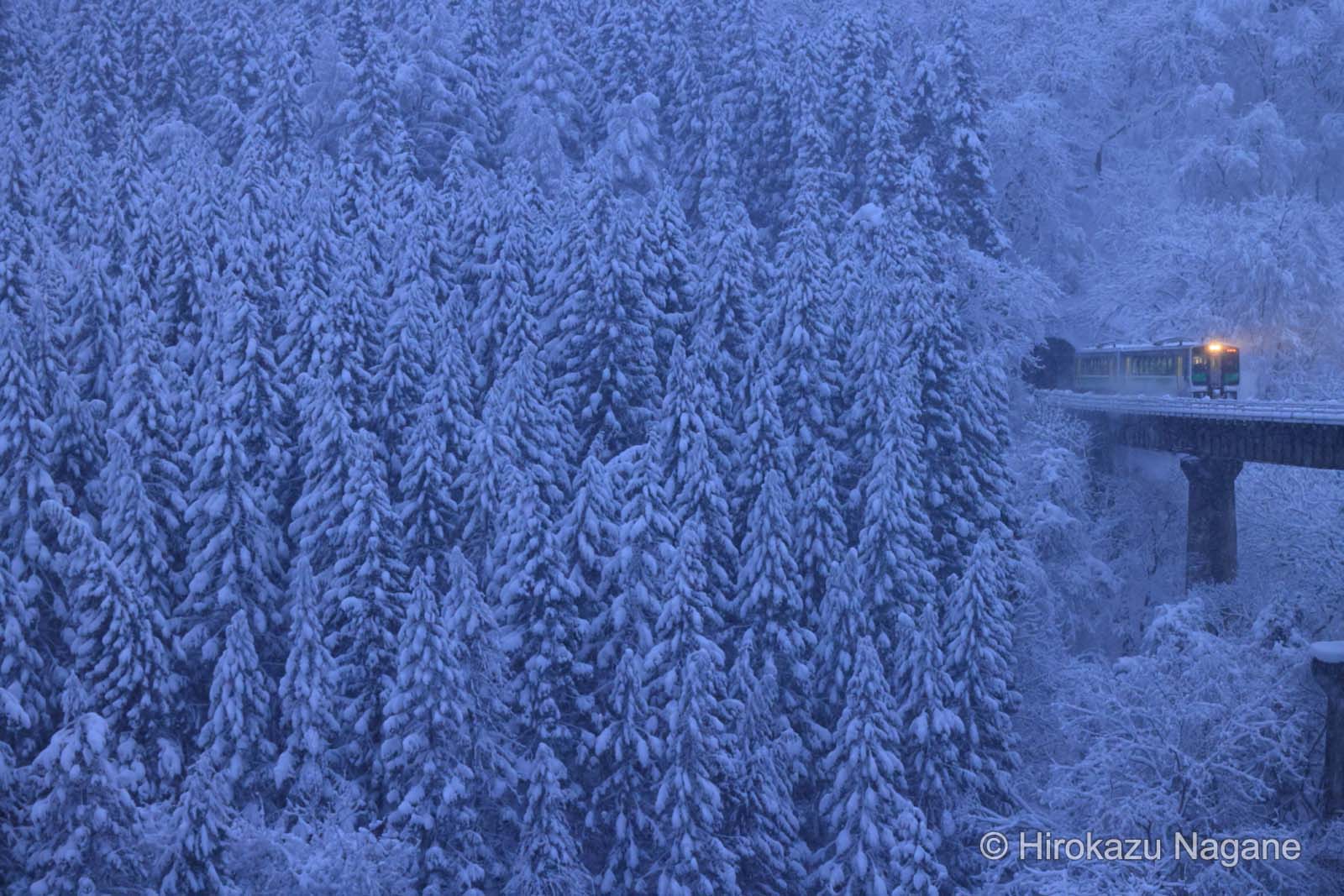 Railway photographer Hirokazu Nagane