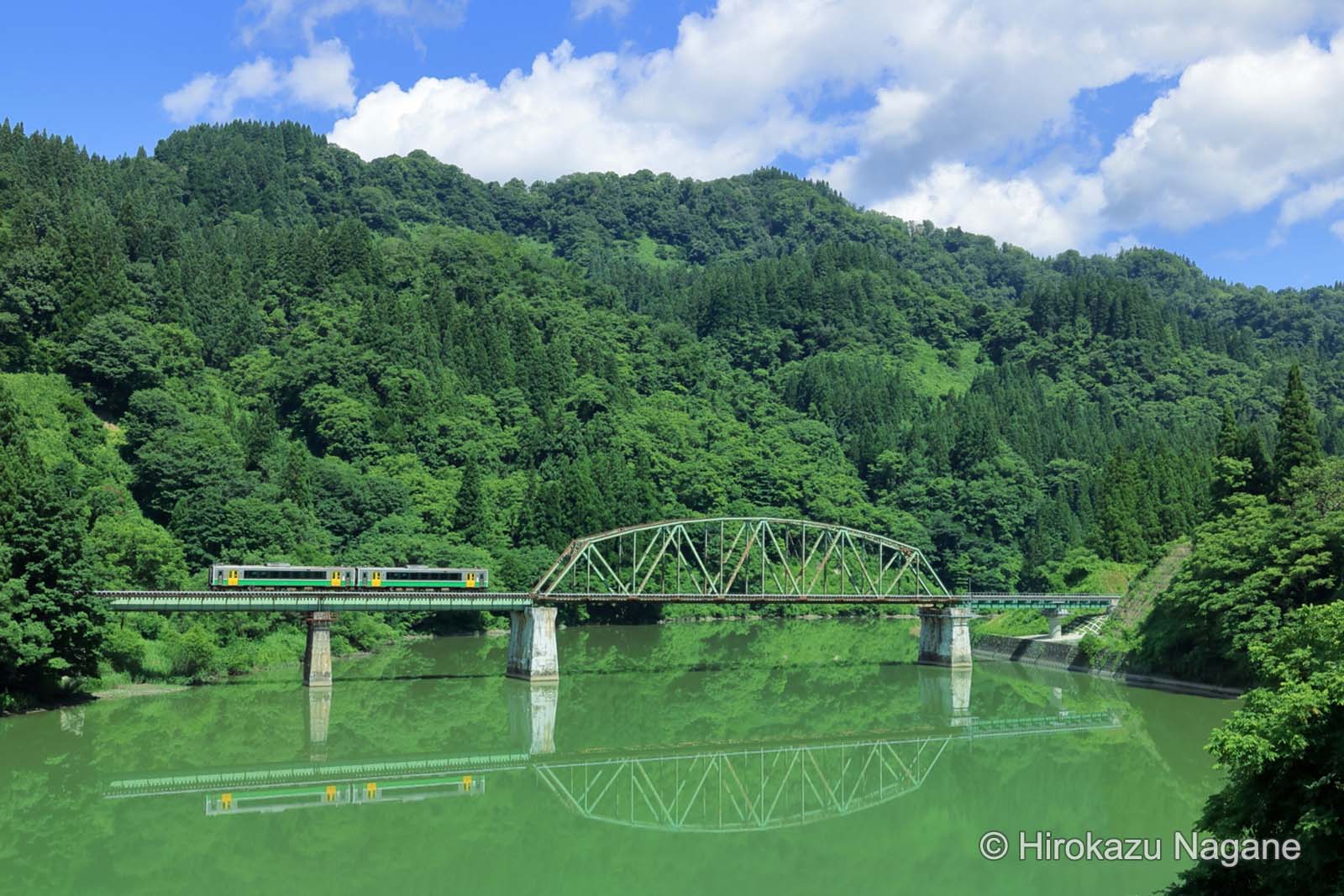 Railway photographer Hirokazu Nagane