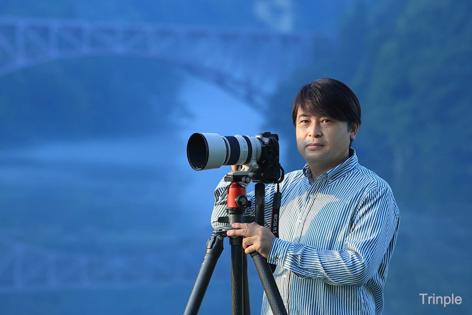 Railway photographer Hirokazu Nagane