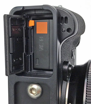 X-T1 + マーキンス プレート 装着状態確認