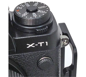 X-T1 + マーキンス プレート 装着状態確認